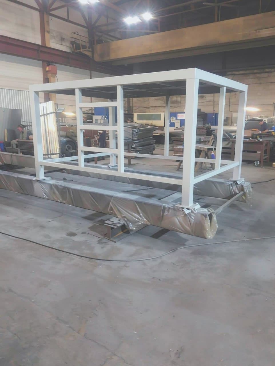 Металлическая площадка тренажер для МЧС